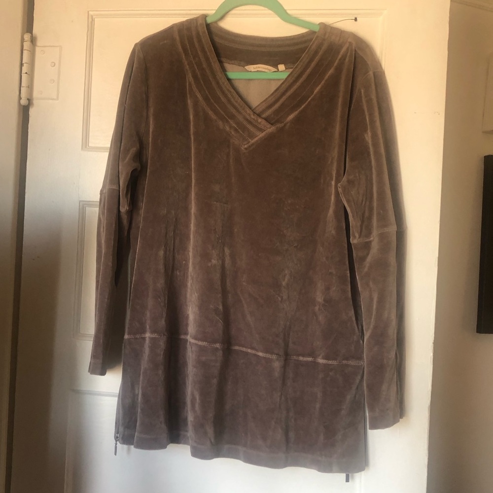Soft Surroundings Velour Top
